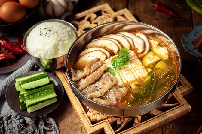 喜韩石锅拌饭合作